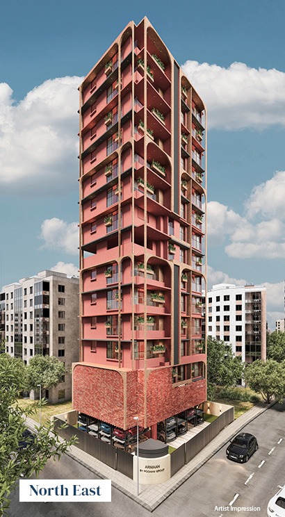 ARMAAN North East exterior view — artist impression